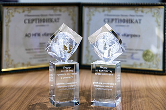 Компания «Катрен» вновь признана лидером в двух номинациях премии «Чаша Гигиеи»